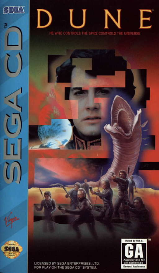 Dune (USA) Sega CD Game Cover